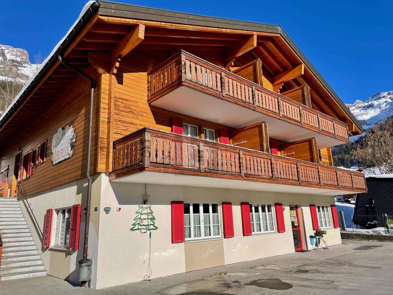 Touristenheim Bergfreude Leukerbad Εξωτερικό φωτογραφία